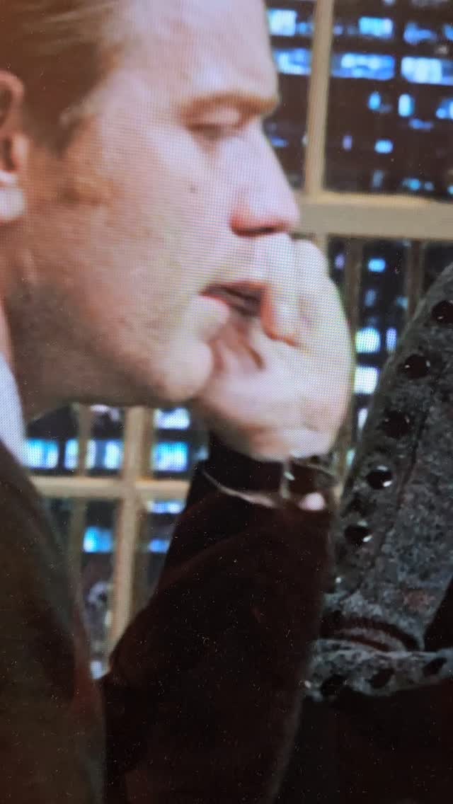 From the movie "Stay" #Obiwan is wearing an empty watch case. Deliberate choice of the director or production designer?

What do you think?