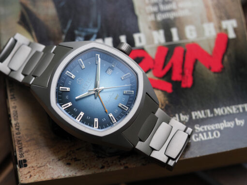Aevig Thule GMT sportswatch, titanium watch